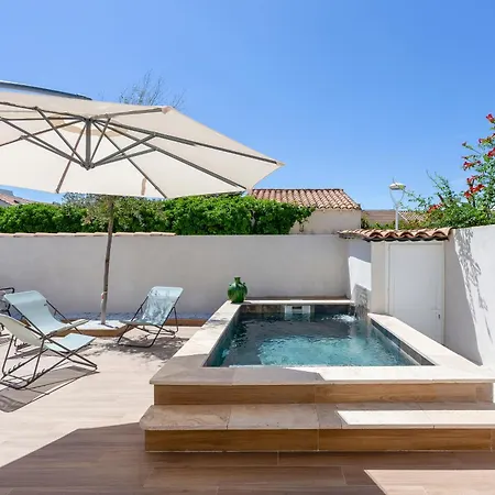 Chez Misha - Sublime Maison Climatisee A 100m Des Plages De Carnon