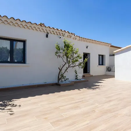 Willa Chez Misha - Sublime Maison Climatisee A 100m Des Plages De Carnon